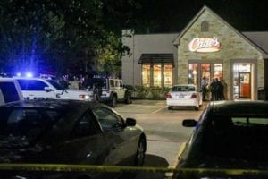 robbery suspect shot dead