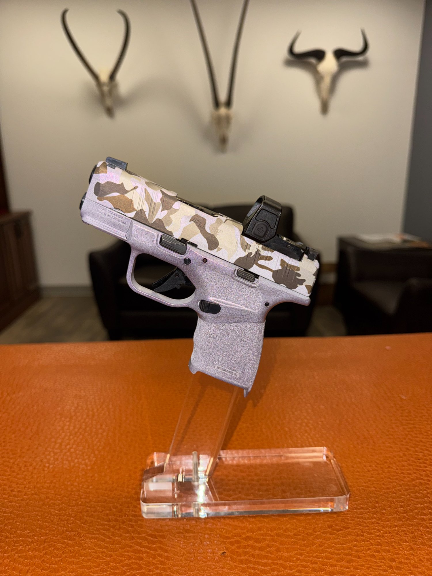 Lavender Desert Camo Pistol