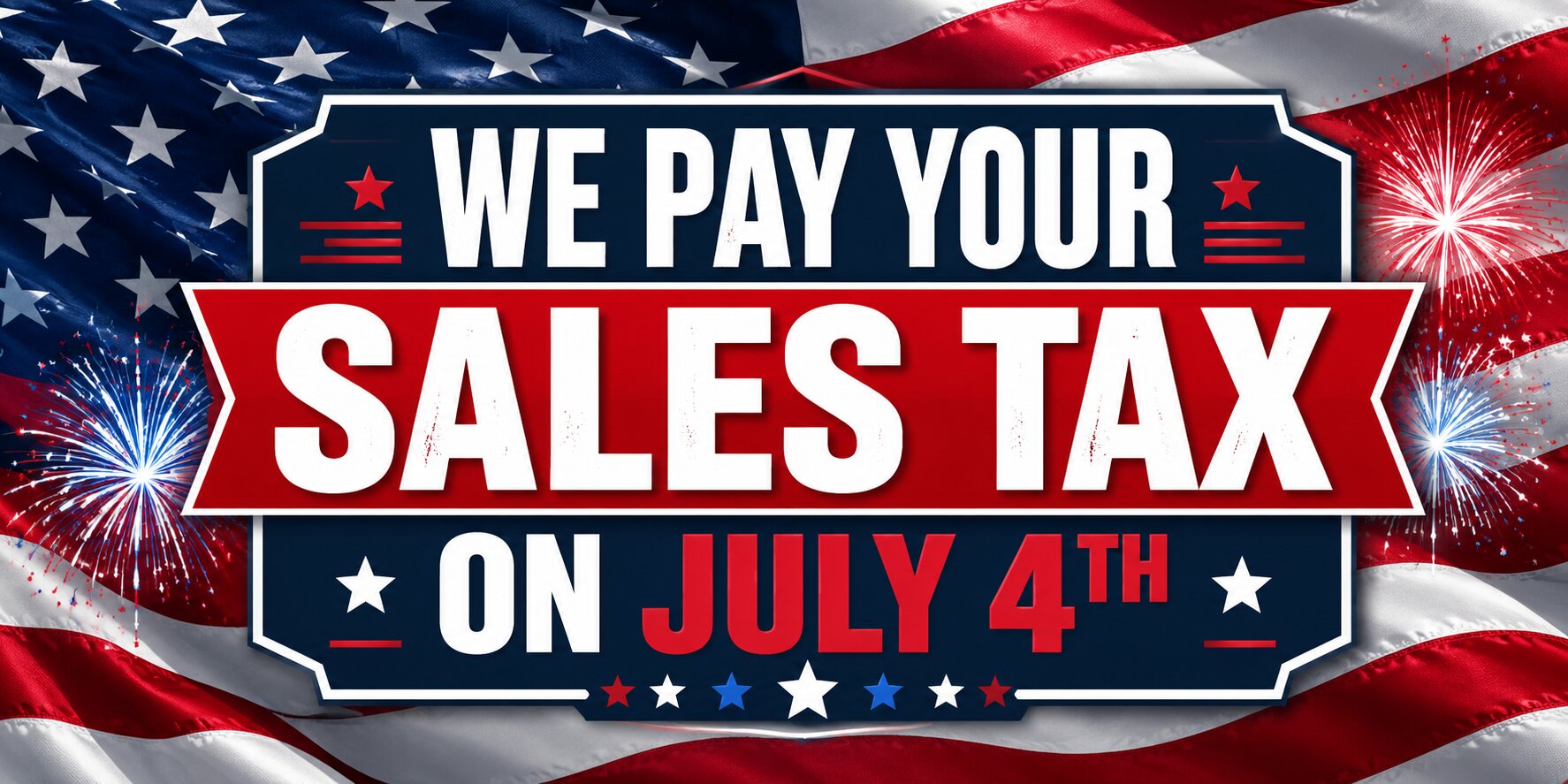 Sales Tax July 4th