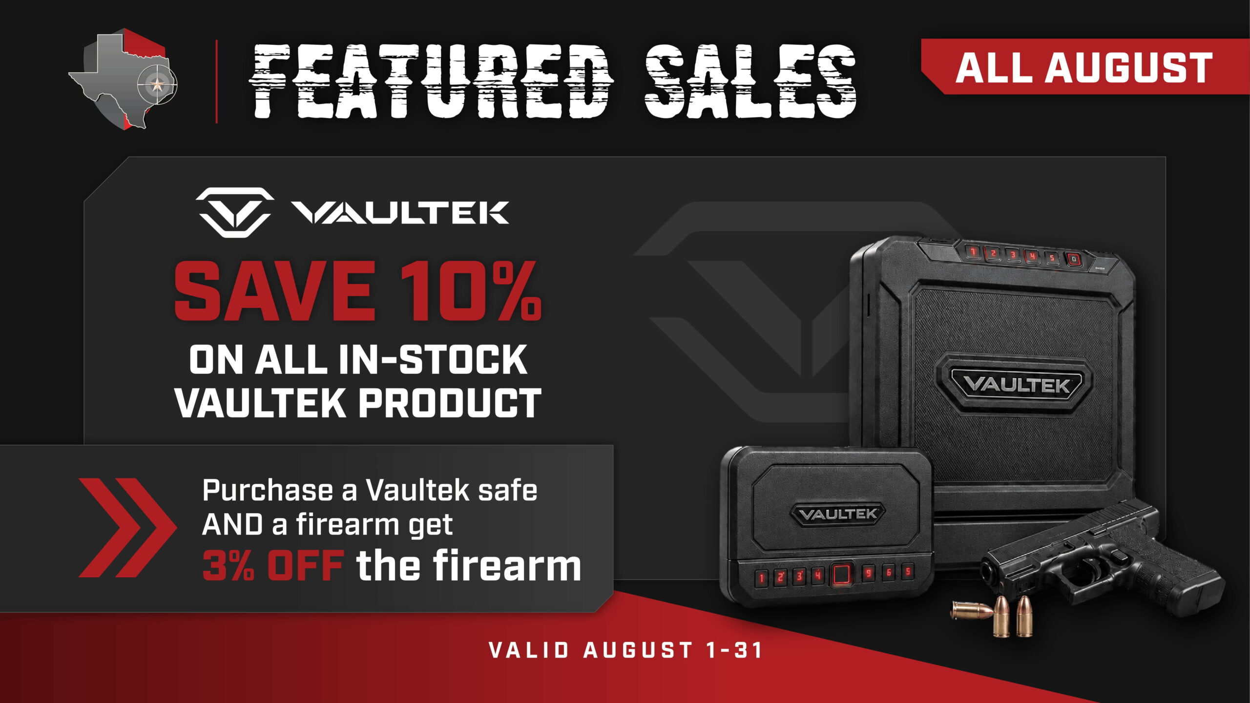 Vaultek - 10% OFF + Firearm Discount