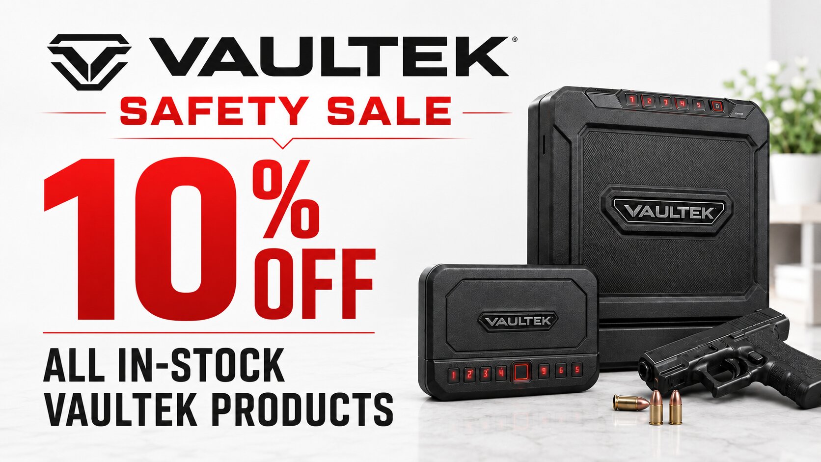 10% OFF Vaultek