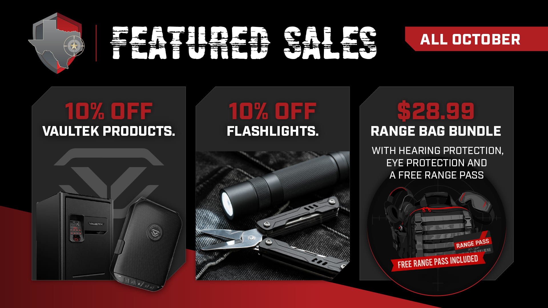 October Featured Sales